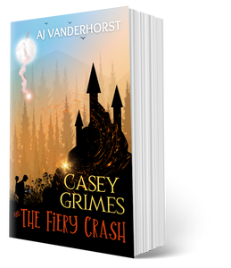 The Fiery Crash, Casey Grimes #4 (Paperback)