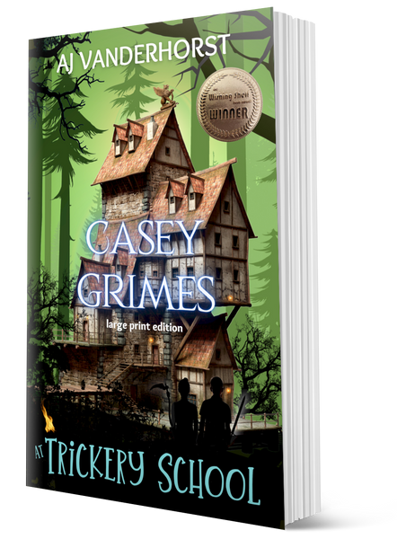 Trickery School, Casey Grimes #2 (Large Print)