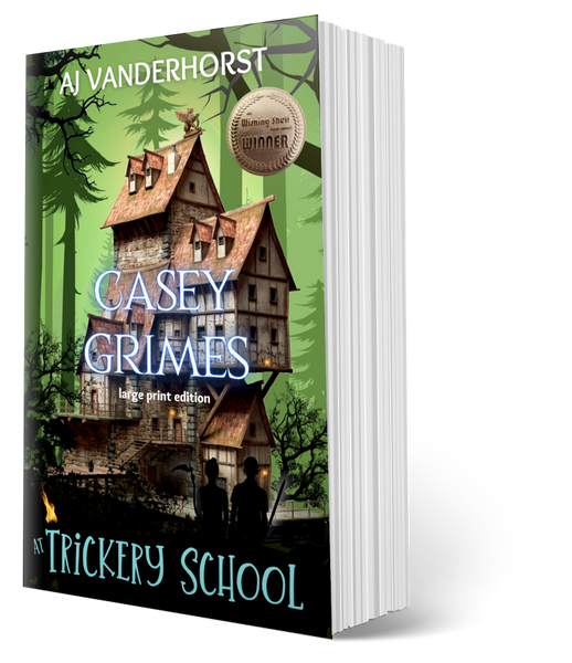 Trickery School, Casey Grimes #2 (Large Print)