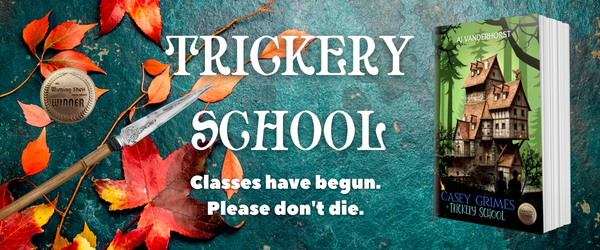 Trickery School, Casey Grimes #2 (Large Print)