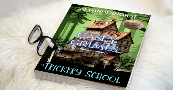 Trickery School, Casey Grimes #2 (Large Print)
