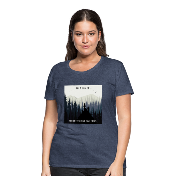 Secret Forest Societies (Women) - heather blue