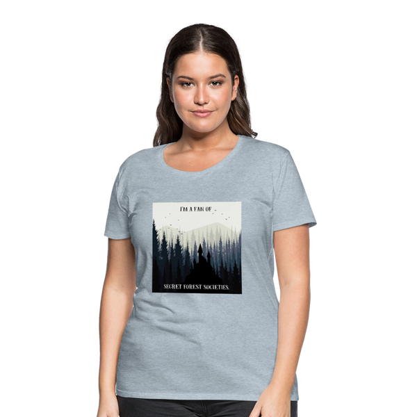 Secret Forest Societies (Women) - heather ice blue