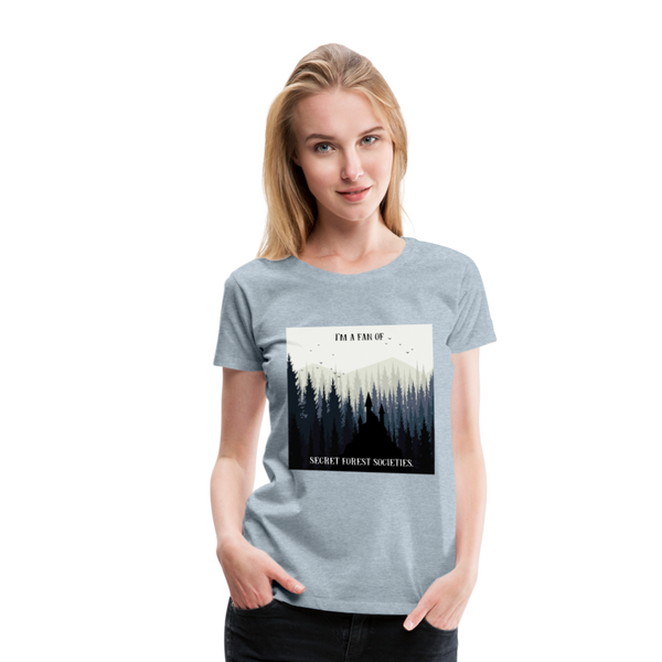 Secret Forest Societies (Women) - heather ice blue