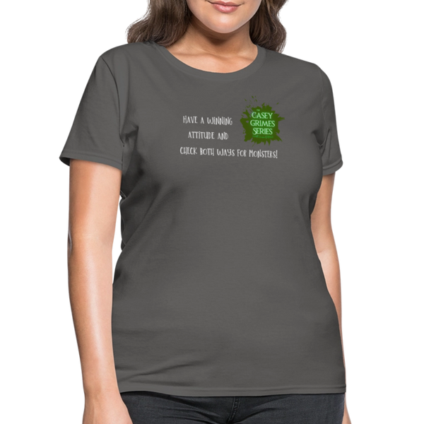 Have a Winning Attitude (Women) - charcoal