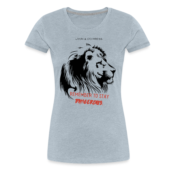 Lion & Co Dangerous (Women) - heather ice blue