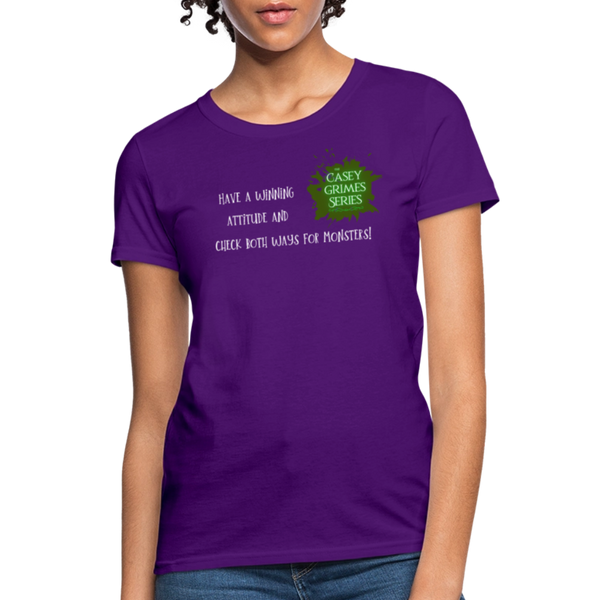 Have a Winning Attitude (Women) - purple
