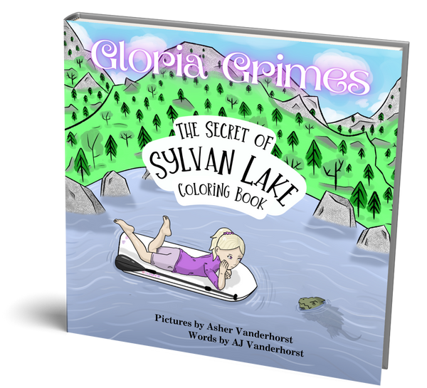 The Secret of Sylvan Lake Coloring Book, Gloria Grimes (Paperback)