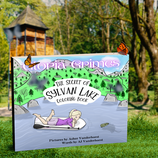 The Secret of Sylvan Lake Coloring Book, Gloria Grimes (Paperback)