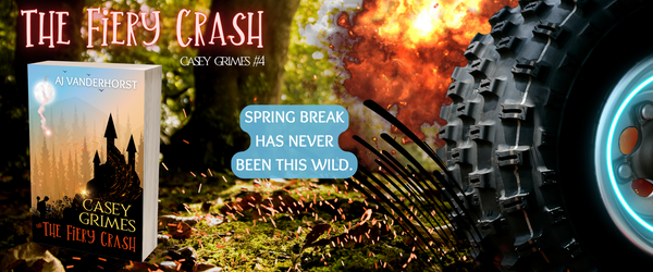 The Fiery Crash, Casey Grimes #4 (Dents & Scratches Sale)
