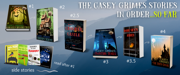 Casey Grimes Series (Secret Paperbacks Deal) - Novels #1, #2, #3, a Novella and Two Short Stories in Four Volumes!