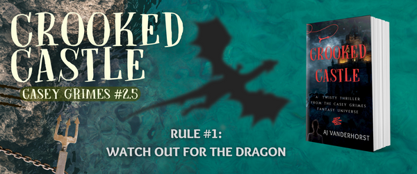 Crooked Castle (#2.5), Twisting Trails (Casey Grimes #3) + Dark Sky's Ashes (#3.5) Paperback Bundle