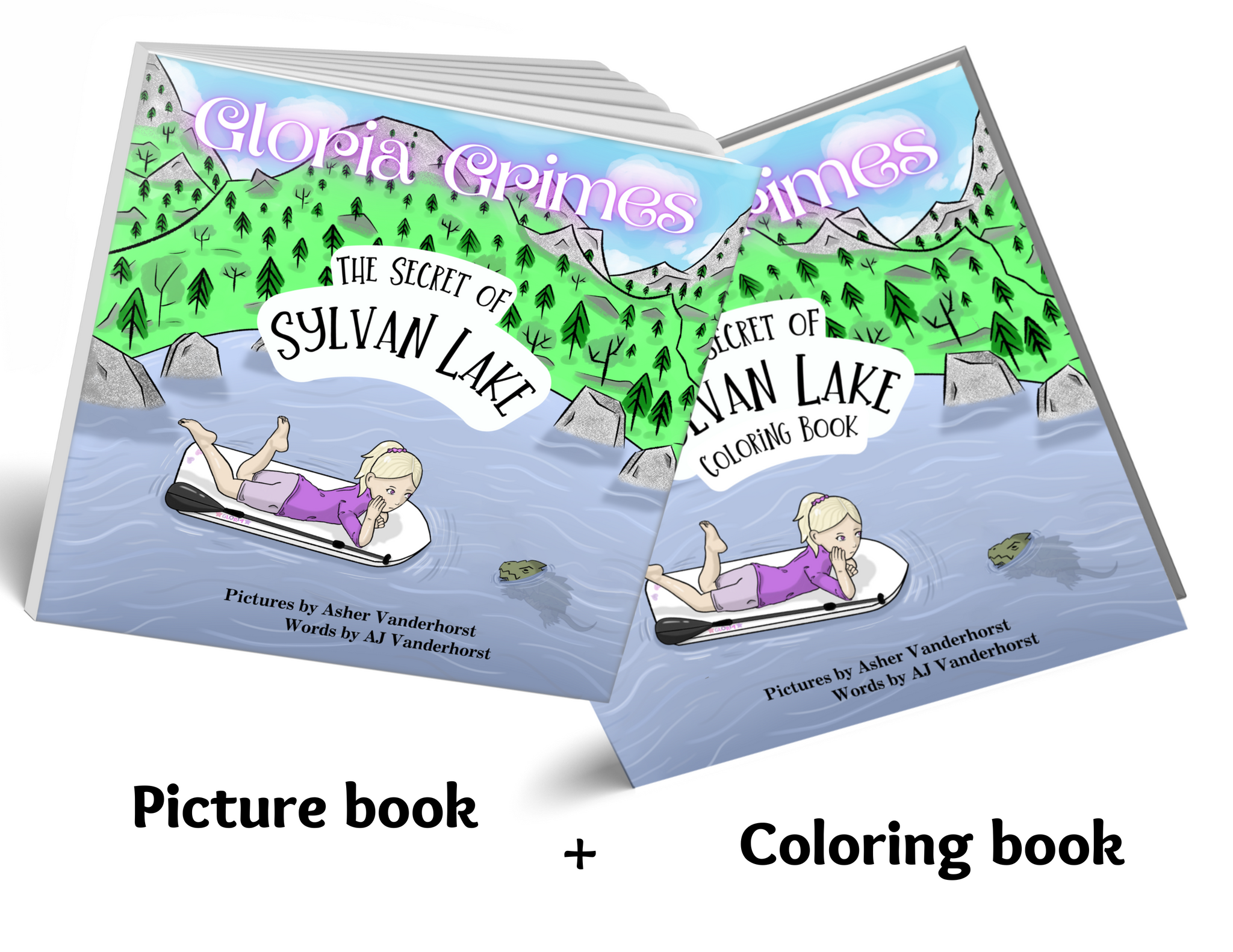 Gloria Grimes Picture Book + Coloring Book (Secret Deal)