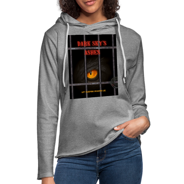 Dark Sky's Ashes (Men's / Women's Lightweight Hoodie) - heather gray