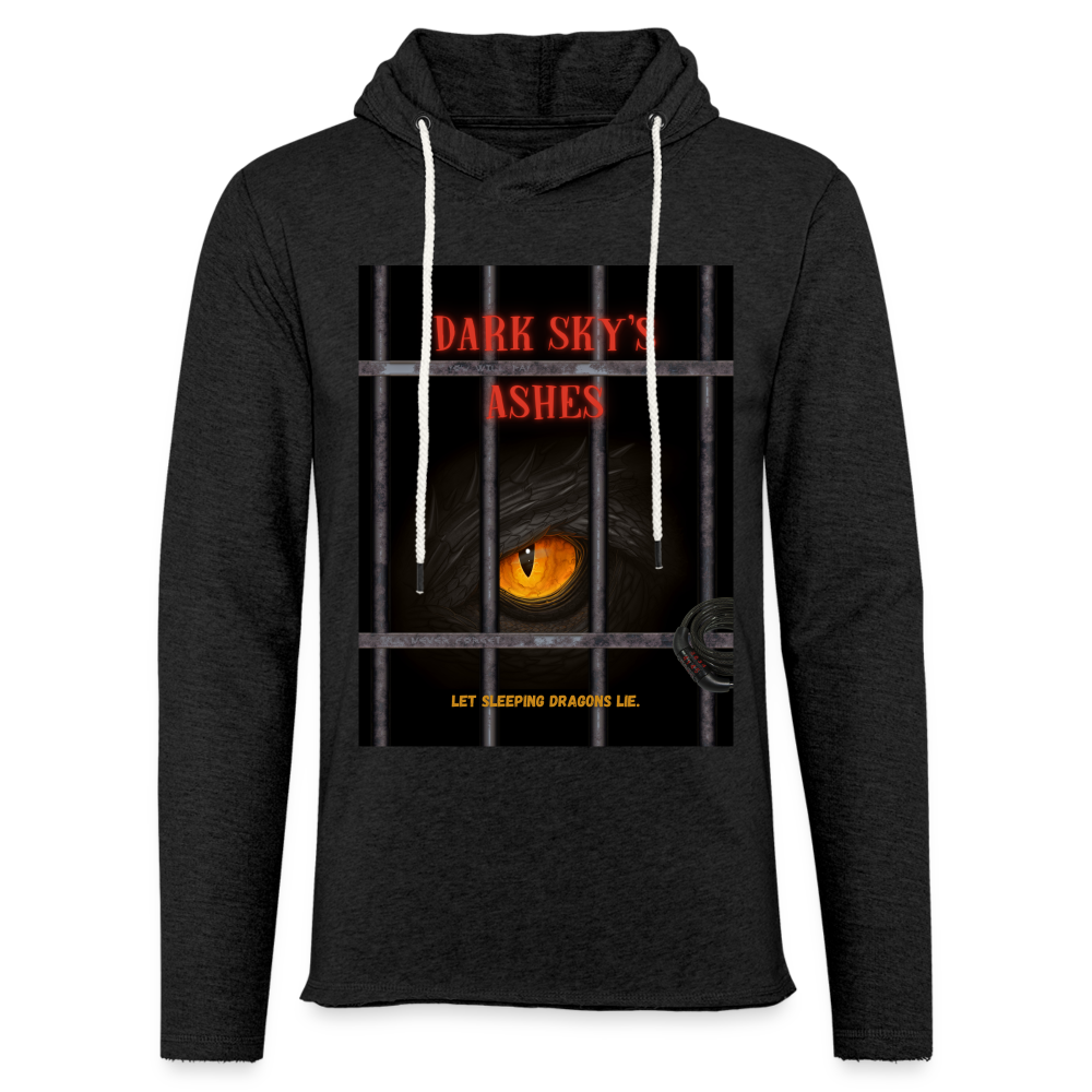 Dark Sky's Ashes (Men's / Women's Lightweight Hoodie) - charcoal grey