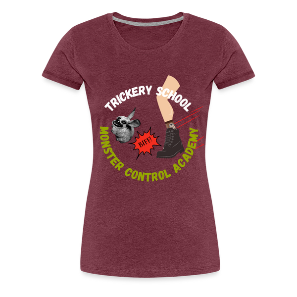 Monsters Biff Otter (Women) - heather burgundy