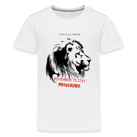Lion & Co Dangerous (Kids) - white