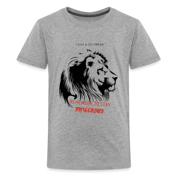 Lion & Co Dangerous (Kids) - heather gray
