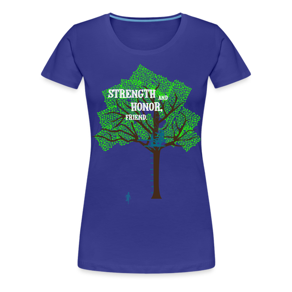 Strength and Honor (Women) - royal blue