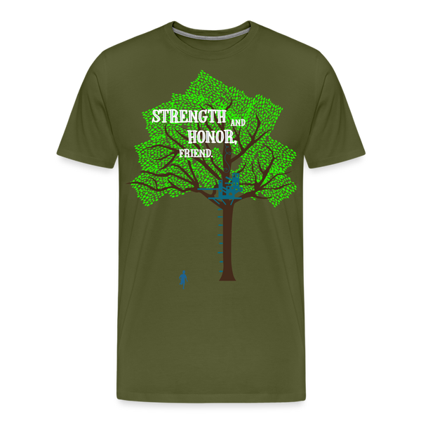 Strength and Honor (Men) - olive green