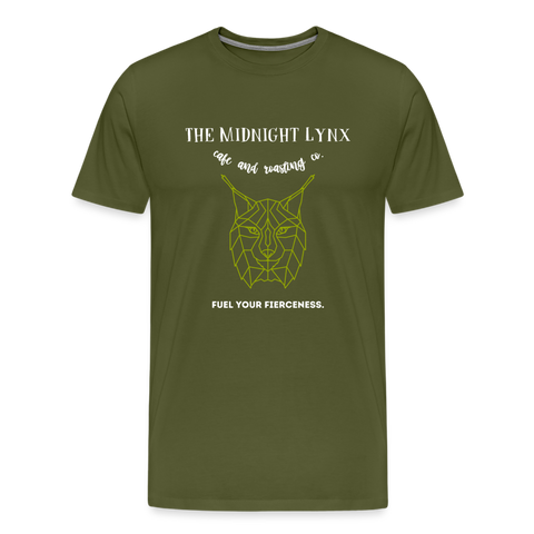 Midnight Lynx Geometric (Men) - olive green