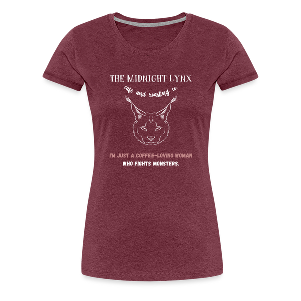 Midnight Lynx Coffee-Loving (Women) - heather burgundy