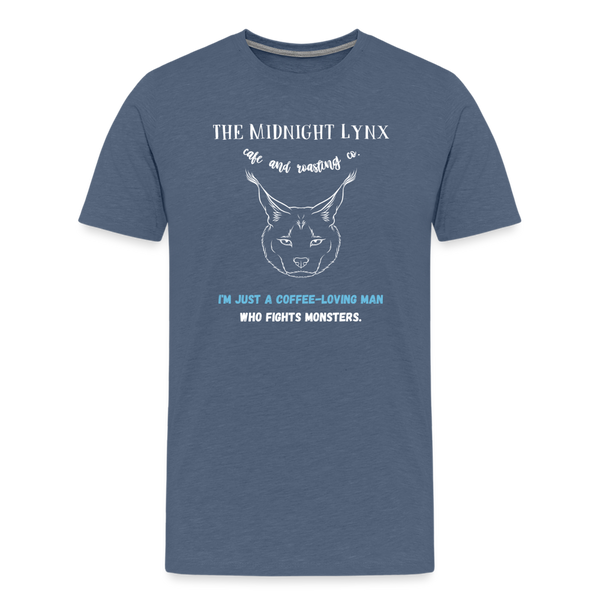 Midnight Lynx Coffee-Loving (Men) - heather blue