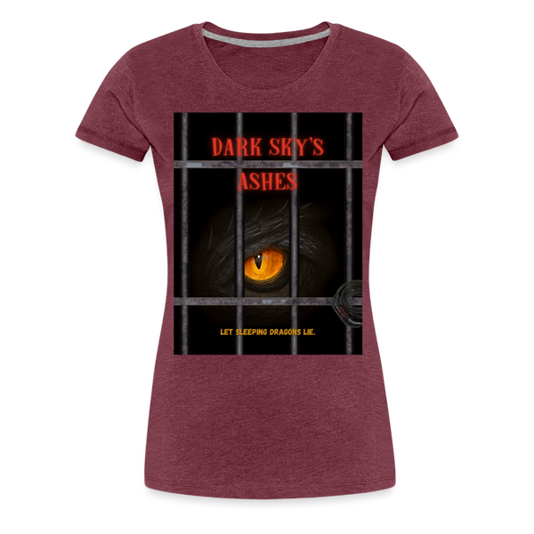 Dark Sky's Ashes (Women) - heather burgundy