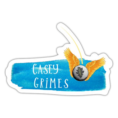 Casey Grimes Sticker - white matte